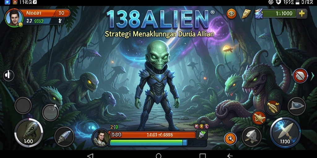 Tampilan menarik dari gameplay dinamis 138ALIEN.