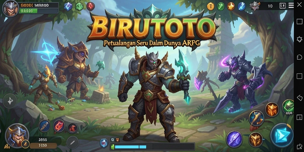 Tampilan mengesankan dari gameplay BIRUTOTO dengan aksi seru.
