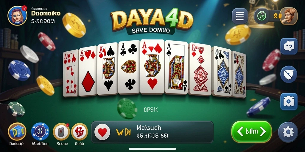 Tampilkan gameplay seru dan menantang dalam permainan Domino.