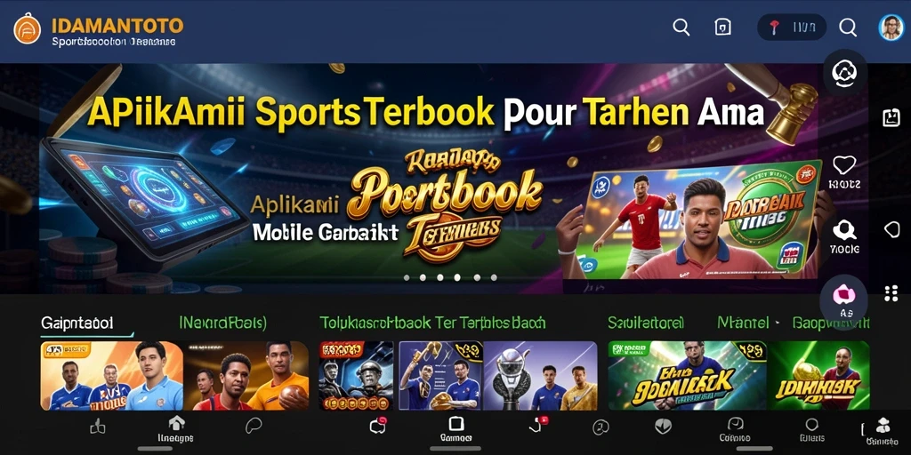 Menampilkan gameplay seru dari IDAMANTOTO dalam bertaruh di berbagai olahraga.