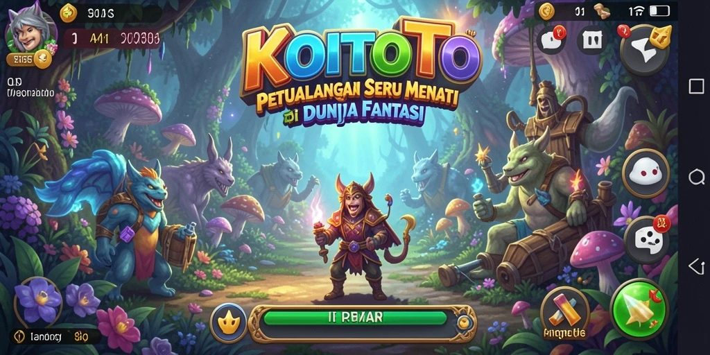 Gameplay seru dan grafis menakjubkan di KOITOTO.