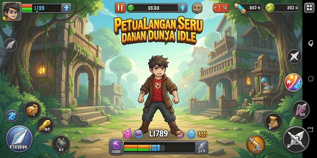 Screenshot utama LI789 menampilkan gameplay yang seru dan menarik.