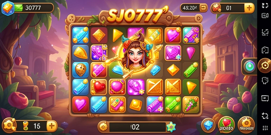 Tampilan gameplay SJO777 yang seru dan menantang.